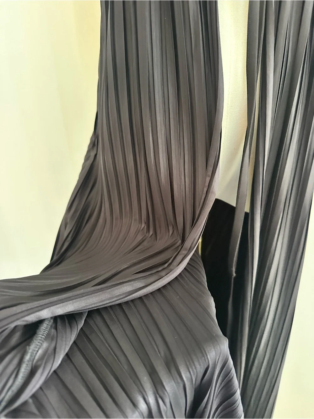 Rare🖤La Perla Black Halter Pleated Swim Cover-Up